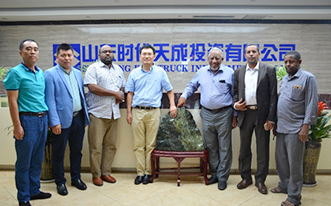 African customers come to inspect SDTC